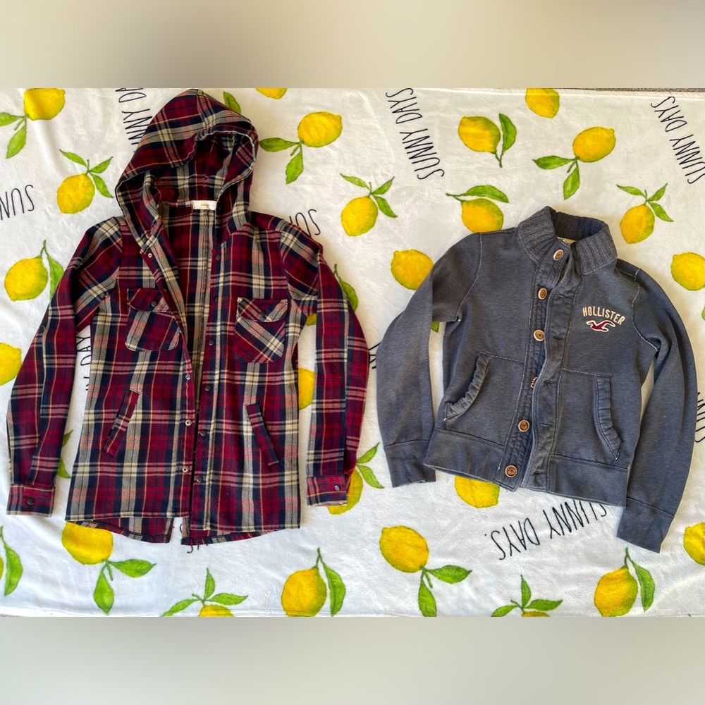 Korean style jacket. Buy red jacket get the grey for free